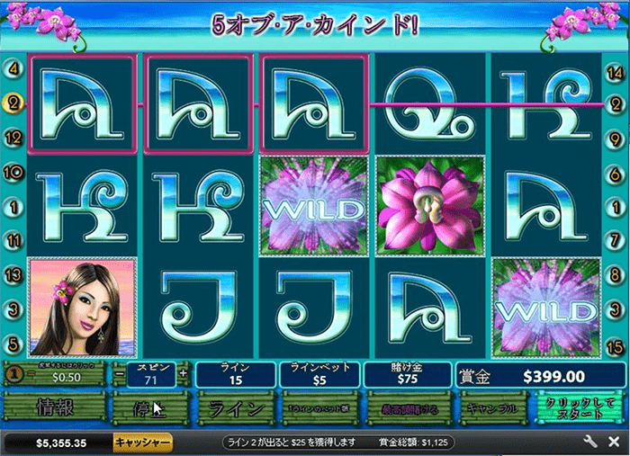 読み通り!すぐに29回目で再びフリースピン獲得! 29回目で再びフリースピン獲得!