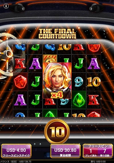 BGMは、Europeの「The Final Countdown」 BGMは、Europeの「The Final Countdown」