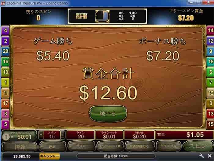 1回目ボーナス 1回目ボーナス