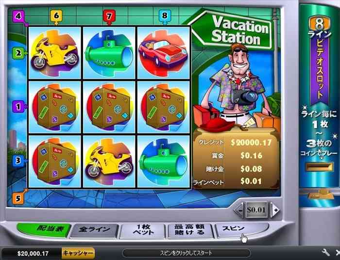 $0.08ベットで様子見 $0.08ベットで様子見