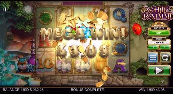 0.4betで$43! 0.4betで$43!