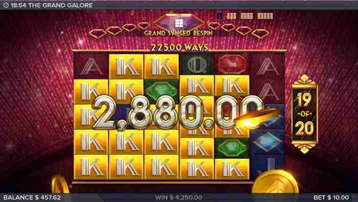 Super Winじゃねーか! $2,880獲得画面
