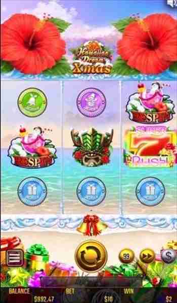 ハワイアンドリームXmas ハワイアンドリームXmas画面