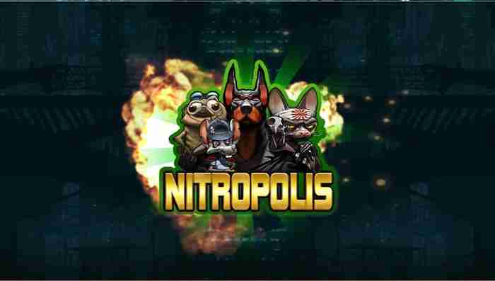 やべーやつらがお出迎え NITROPOLISスタート画面