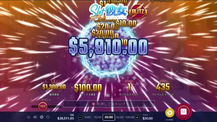 スピン数400回転を突破 スピン数400回転を突破する