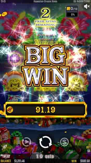 10連チャンで100ドルゲット! 10連チャンで約100ドルゲット