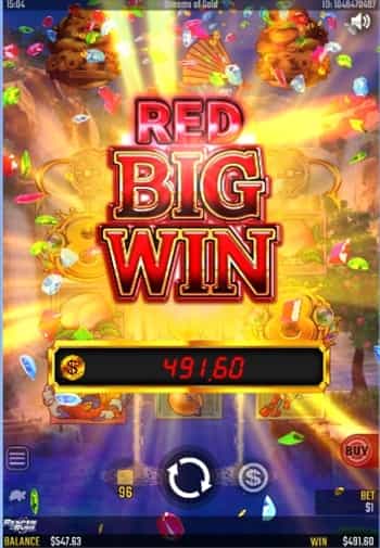 RedBigWinを獲得じゃああああ! RedBigWinを獲得