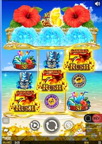 ゴールデンハイビスカスラッシュ突入! ヒラヒラと黄金蝶が止まる