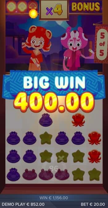 一撃400ドルのビッグウィン 一撃400ドルのビッグウィン